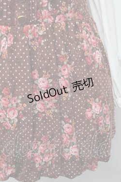 画像4: LIZ LISA / ドットローズ切り替えワンピース 0 ブラウン S-25-12-25-035-LO-OP-TK-ZS