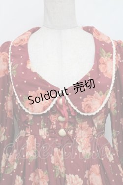 画像3: LIZ LISA / ドットローズワンピース 0 ワイン S-25-12-25-037-LO-OP-TK-ZS