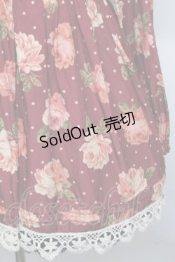 画像4: LIZ LISA / ドットローズワンピース 0 ワイン S-25-12-25-037-LO-OP-TK-ZS