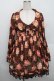 画像1: LIZ LISA / ドットローズワンピース 0 ブラウン S-25-12-25-038-LO-OP-TK-ZS (1)