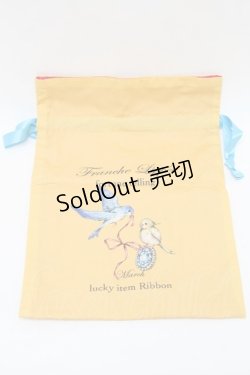 画像1: Franche Lippee / fortune巾着  イエロー S-25-12-25-007-LO-ZA-HR-ZS