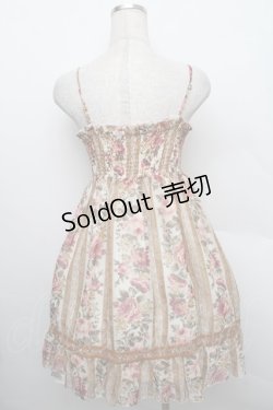 画像2: LIZ LISA / ストライプローズキャミワンピース F ベージュ S-25-12-25-048-LO-OP-TK-ZS