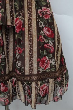 画像4: LIZ LISA / ストライプローズキャミワンピース F ブラウン S-25-12-25-050-LO-OP-TK-ZS