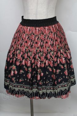 画像1: axes femme / グラデーションローズスカート  紺 S-25-12-25-054-AX-SK-HR-ZS