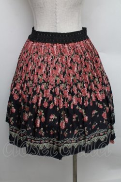 画像2: axes femme / グラデーションローズスカート  紺 S-25-12-25-054-AX-SK-HR-ZS