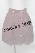 axes femme / ナポレオンスカート  ワイン S-25-12-25-056-AX-SK-HR-ZS