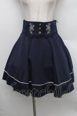 画像1: axes femme / ベストドッキングスカート  紺 S-25-12-25-060-AX-SK-HR-ZS