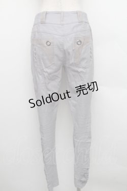 画像2: Rozen Kavalier / ストレッチスキニーパンツ  グレー S-25-12-25-063-OO-PA-HR-ZS
