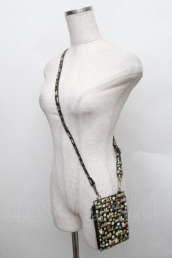 画像3: Franche Lippee / Hobbyroomスマホポシェット  黒 S-25-12-25-009-LO-PA-HR-ZS