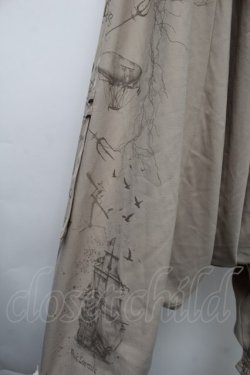 画像3: Ozz Croce / ハイウエストサルエルパンツ  ベージュ S-25-12-25-064-OO-PA-HR-ZS