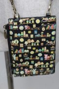 Franche Lippee / Hobbyroomスマホポシェット  黒 S-25-12-25-010-LO-ZA-HR-ZS