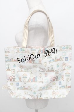 画像1: Franche Lippee / Hobbyroomトートバッグ  アイボリー S-25-12-25-011-LO-ZA-HR-ZS