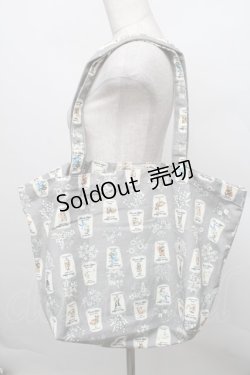 画像2: Franche Lippee / fortuneトートバッグ  グレー S-25-12-25-013-LO-ZA-HR-ZS