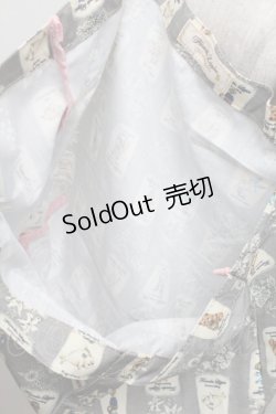 画像4: Franche Lippee / fortuneトートバッグ  グレー S-25-12-25-013-LO-ZA-HR-ZS