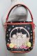 画像2: Franche Lippee / バスケットねこバッグ  黒 S-25-12-25-016-LO-BL-HR-ZS (2)