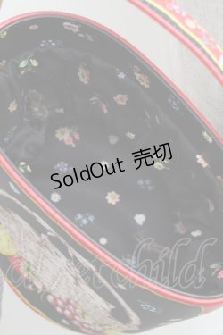 画像6: Franche Lippee / バスケットねこバッグ  黒 S-25-12-25-016-LO-BL-HR-ZS