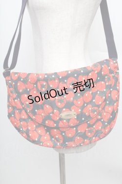 画像1: Franche Lippee / ごろごろいちご柄ショルダーバッグ   S-25-12-25-018-LO-BG-HR-ZS