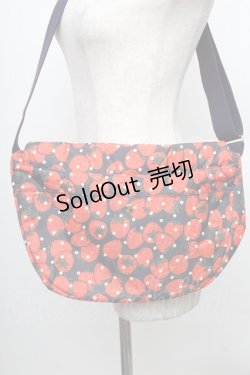 画像2: Franche Lippee / ごろごろいちご柄ショルダーバッグ   S-25-12-25-018-LO-BG-HR-ZS