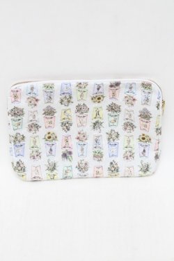 画像2: Franche Lippee / fortuneフラットポーチ  オフ S-25-12-25-003-LO-ZA-HR-ZS