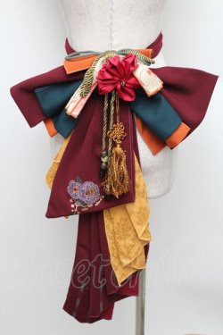 画像2: Ozz oneste / 和布付け帯【かくりよの宿飯/葵モデル】   S-25-12-25-021-OO-ZA-HR-ZS