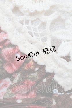 画像4: LIZ LISA / /リボンブローチ付きドットローズトップス 0 ブラウン S-25-12-25-025-LO-TO-TK-ZS