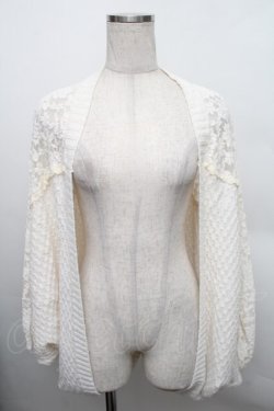 画像1: LIZ LISA / ドルマンスリーブカーディガン  アイボリー S-25-12-25-027-LO-TO-TK-ZS