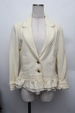 画像1: axes femme / リネンジャケット  ベージュ S-25-12-28-001-AX-JA-HR-ZS