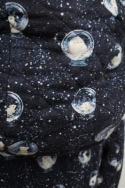 画像4: Franche Lippee / スノードームキルトコート 3L 紺 S-25-12-28-041-LO-ZA-HR-ZS