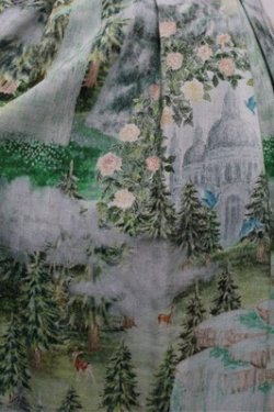 画像3: Franche Lippee / nature丈長スカート 3L グリーン S-25-12-28-043-LO-BL-HR-ZS