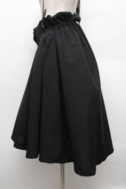 画像4: MIHO MATSUDA / スカート・リデル  黒 S-25-12-28-047-GO-SK-TK-ZS
