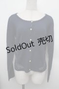 axes femme / BACKレースカーディガン  紺 S-25-12-28-007-AX-TO-HR-ZT513