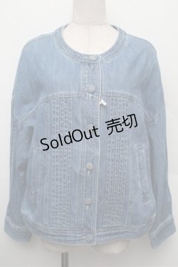 画像1: Franche Lippee / にがおえGジャン 3L ブルー S-25-12-28-008-LO-CO-HR-ZI