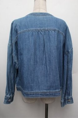 画像2: Franche Lippee / にがおえGジャン 3L ブルー S-25-12-28-008-LO-CO-HR-ZS