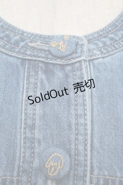 画像3: Franche Lippee / にがおえGジャン 3L ブルー S-25-12-28-008-LO-CO-HR-ZI