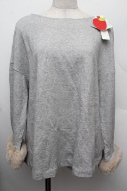 画像1: Franche Lippee / ロシアンプルオーバー 3L グレー S-25-12-28-010-LO-BL-HR-ZS