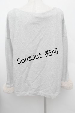 画像3: Franche Lippee / ロシアンプルオーバー 3L グレー S-25-12-28-010-LO-BL-HR-ZS