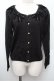 画像1: axes femme / ベロアリボンパールカーディガン  黒 S-25-12-28-012-AX-TO-HR-ZS (1)