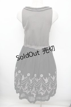 画像3: axes femme / 千鳥ベストレイヤード風チュニック  黒 S-25-12-28-017-AX-OP-HR-ZS