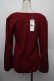 画像2: axes femme / リボンポケットVネックプルオーバー  赤 S-25-12-28-002-AX-TO-HR-ZS (2)