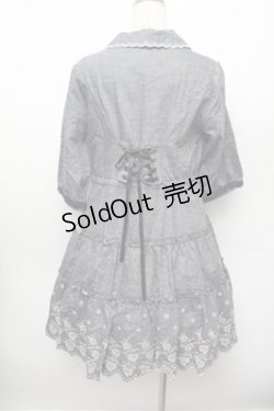 画像2: axes femme / 刺 デニムワンピース   S-25-12-28-021-AX-BL-HR-ZS