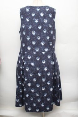 画像2: Franche Lippee / スノードームノースリワンピース 3L 紺 S-25-12-28-023-LO-OP-HR-ZS