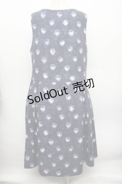 画像2: Franche Lippee / スノードームノースリワンピース 3L 紺 S-25-12-28-023-LO-OP-HR-ZS