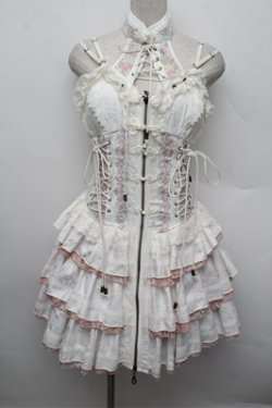 画像1: Ozz oneste / 花鳥龍月ビスチェワンピース  アイボリー S-25-12-28-027-OO-OP-HR-ZS