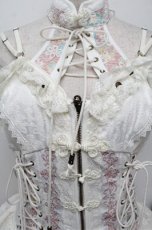 画像5: Ozz oneste / 花鳥龍月ビスチェワンピース  アイボリー S-25-12-28-027-OO-OP-HR-ZS (5)