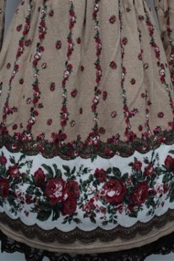 画像3: axes femme / ローズパネル柄カットチュニ  ベージュ S-25-12-28-028-AX-OP-HR-ZS