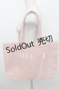 PINK HOUSE / ロゴトートバッグ  ピンク S-25-12-29-031-LO-BG-AS-ZS