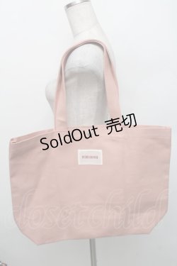 画像2: PINK HOUSE / ロゴトートバッグ  ピンク S-25-12-29-031-LO-BG-AS-ZS
