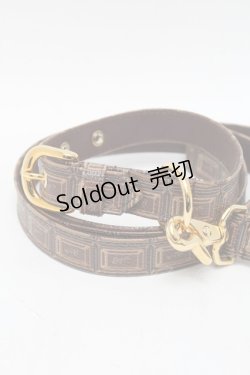 画像3: Q-pot. / Bitter Chocolate Dog Leash ＆Collar  ブラウン S-25-12-29-004-QP-BG-HR-ZS