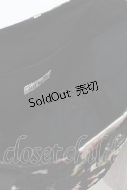 画像4: PINK HOUSE / ベリーローズ柄バケツバッグ  黒 S-25-12-29-033-LO-BG-AS-ZS