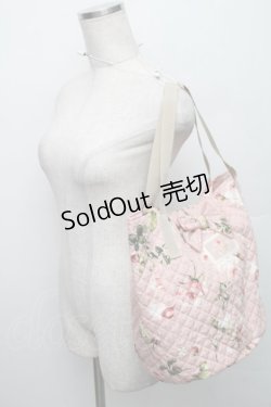 画像3: PINK HOUSE / Berry Roseプリントバッグ  ピンク S-25-12-29-034-LO-BG-HR-ZS
